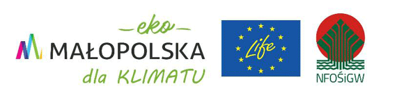 Logotyp ekoMałopolska. Przejdź do strony malopolska.pl/ekomalopolska/projekt-ekomalopolska. Link otwiera się w nowym oknie. Strona, do której prowadzi link z logotypu: www.malopolska.pl/ekomalopolska/projekt-ekomalopolska